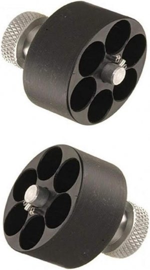 HKS 10-A Revolver Speedloader S&W 10,12,13,14,15,19,64,66,67/Taurus 606, 65, 66, 80, 82 (2-(Pack))