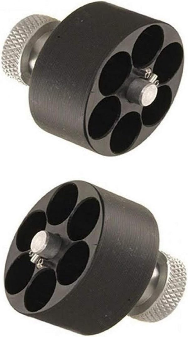HKS 10-A Revolver Speedloader S&W 10,12,13,14,15,19,64,66,67/Taurus 606, 65, 66, 80, 82 (2-(Pack))
