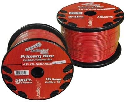 Audiopipe AP16500RD 16 Gauge 500Ft Primary Wire Red
