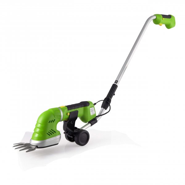 SereneLife PSLGR18 Cordless Electric Handheld Hedge Trimmer with Changeable