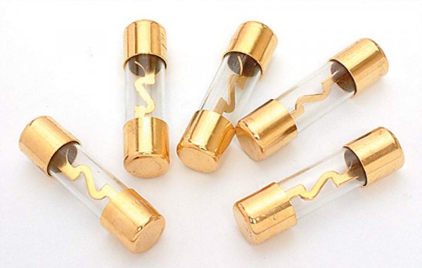 XSCORPION AGU100G AGU 100 Amp Fuse  Gold (5 pack)