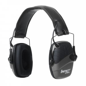 Howard Leight R02524 Impact Sport Electronic Earmuff  Black