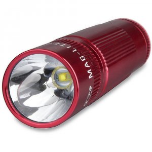 Maglite XL50S3036 3Cell AAA Led Flashlight Red