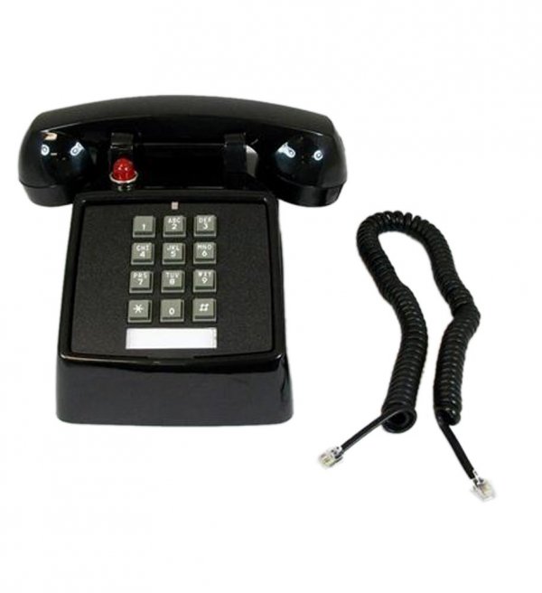 Cortelco 2500-57MD-BK 250000-vba-57md Desk, Message Waiting,