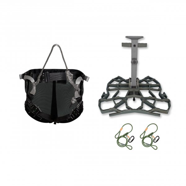 XOP Complete Tree Saddle Hunting System, Includes Saddle Hunting Platform, Mutant Saddle Harness