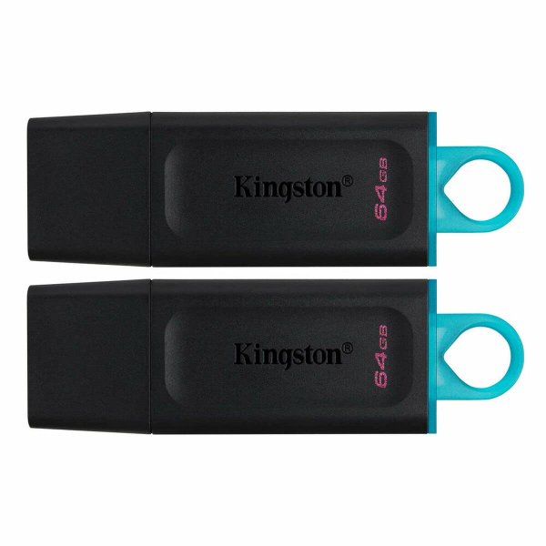 Kingston DataTraveler Exodia 64GB USB 3.2 Flash Drive - 2 Pack DTX/64GB-2P