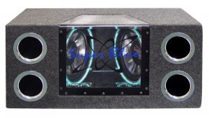 Pyramid BNPS102 Dual 10" 1000 Watt Car Subwoofer Bandpass System