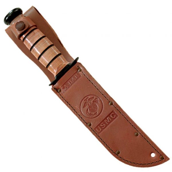 KA-BAR Full Size US Marine Corps Fighting Knife, Straight