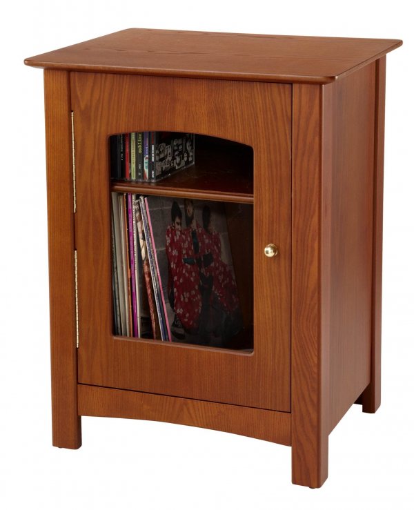 Crosley ST75-PA Bardstown Entertainment Cabinet, Paprika