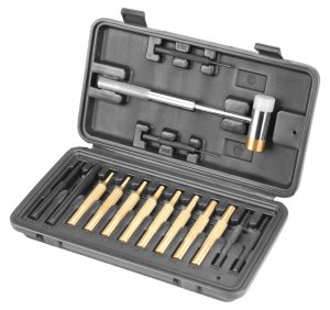 Wheeler 951900 Engineering Hammer And Punch Set Plastic Case