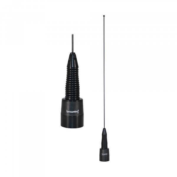 Browning® 160-Watt Wide-Band 136 MHz to 174 MHz Unity-Gain Antenna with NMO Mounting (Black)