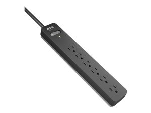 APC PE63 6-Outlet SurgeArrest® Surge Protector, 3ft Cord