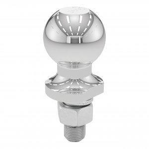 CURT 40003 Chrome Trailer Hitch Ball, 3,500 lbs, 2-Inch Diameter, 3/4 x 1-3/4-Inch Shank , Universal Fit