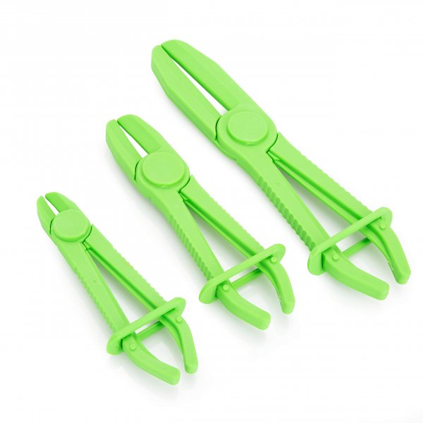 OEM Tools 24689 3-Piece Hose Clamps (Green)