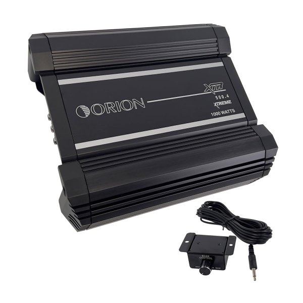 Orion XTR5004 4 Channel Amplifier, 500W RMS/1000W MAX