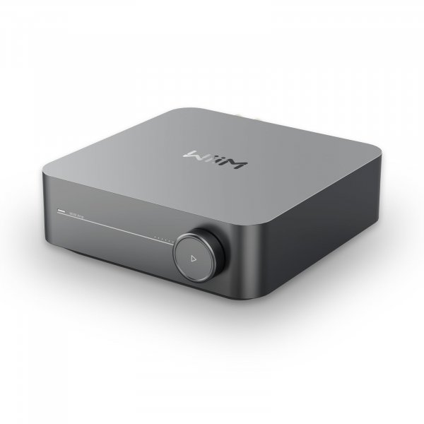 WiiM Amp Streaming Amplifier for Passive Speakers with HDMI ARC, Space Gray