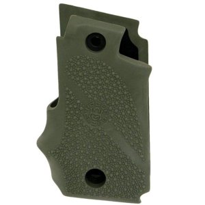 Hogue 38001 Sig Sauer P238 Rubber Grip With Finger Grooves Od Green