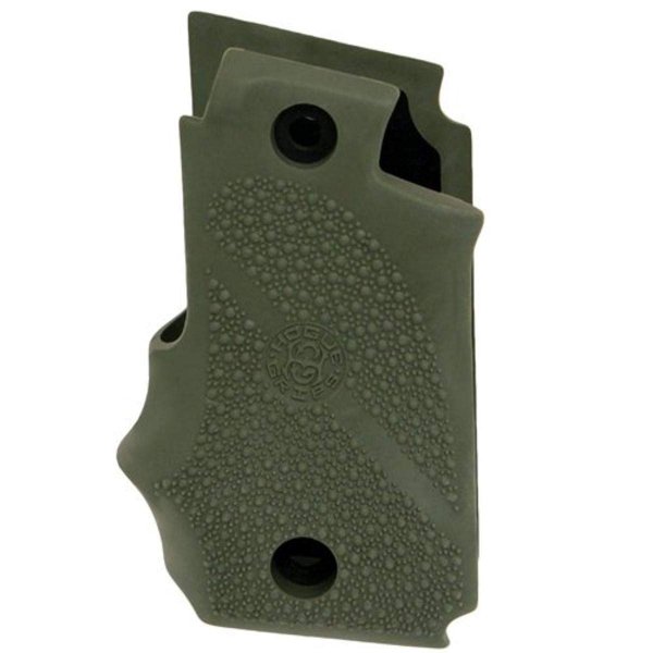 Hogue 38001 Sig Sauer P238 Rubber Grip With Finger Grooves Od Green