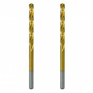 Greycore Tools 5/16 Inch x 6 Inch Cobalt Aircraft Extension Bit – 2 Pack M35 Cobalt Drill Bit, Industrial Titanium Coating – Drill Bits for Steel, Hard Metal, Cast Iron, Wood, Plastic (5/16" x 6")