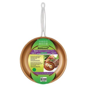 Brentwood Appliances BFP-320C Non Stick Induction Copper Frying Pan (8 Inch)