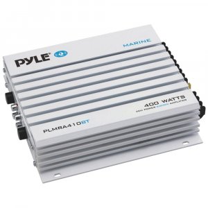 Pyle PLMRA410BT 400 Watt 4 Channel Class AB Waterproof Bluetooth Amplifier