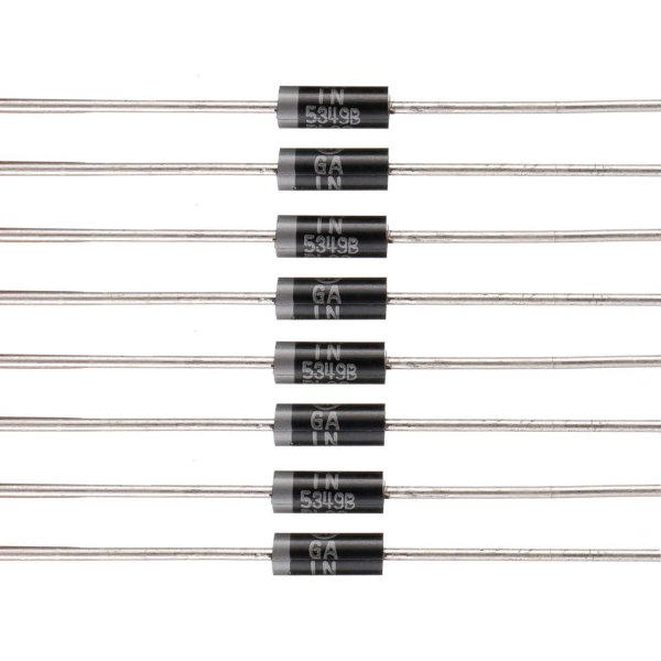 BOJACK 1N5349B 5W 12V Power Zener Diodes 1N5349 5 Watt 12 Volt Axial Diodes T-18 (Pack of 30)