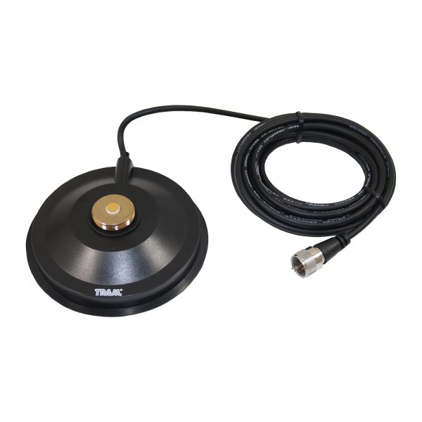 Tram 1265R NMO 5" Magnet w/Soft Rubber Boot, 17ft Cable, PL-259
