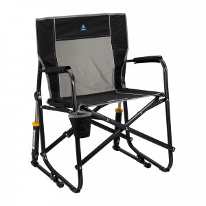 GCI Outdoor Freestyle Rocker Camping Chair - Black