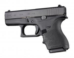 Hogue 18200 Hall Beavertail Grip Sleeve Glock 42 43 Black