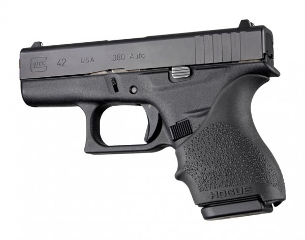Hogue 18200 Hall Beavertail Grip Sleeve Glock 42 43 Black