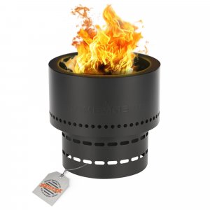 Flame Genie FG19 Flame Genie INFERNOÂ® Wood Pellet Fire Pit (Black)