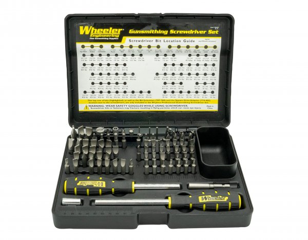 Wheeler 562194 Professional Gunsmithing Screwdriver Set (89 piece)
