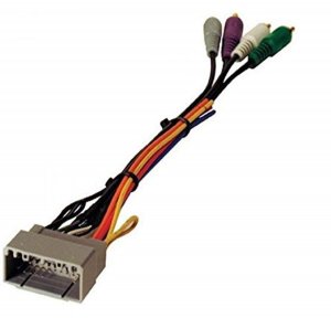 American International CWH68A Wiring Harness for 02-07 Chrysler Dodge Jeep w/Amp