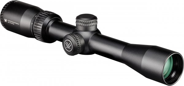 Vortex Crossfire II 2-7x32 Rimfire, Second Focal Plane, 1-inch Tube Riflescope - V-Plex Reticle