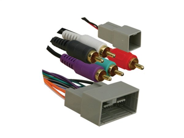 Metra Electronics 70-1730 Wire Harness Amplified Version for Honda 2008 and Up (Black)