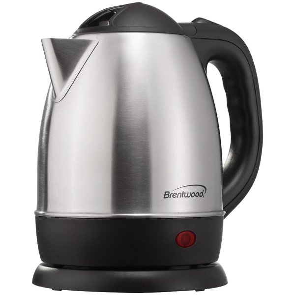 Brentwood Appliances KT-1770 1.2L Stainless Steel Cordless Electric Kettle