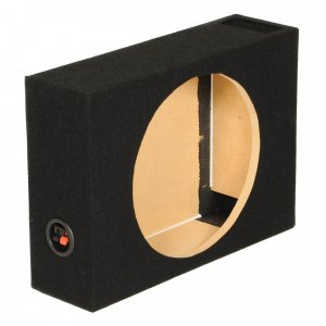 Qpower QSHALLOW112V Single 12" Shallow Vented Woofer Box