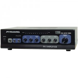 Pyramid PA205 120 Watt Amplifier w/ Microphone input