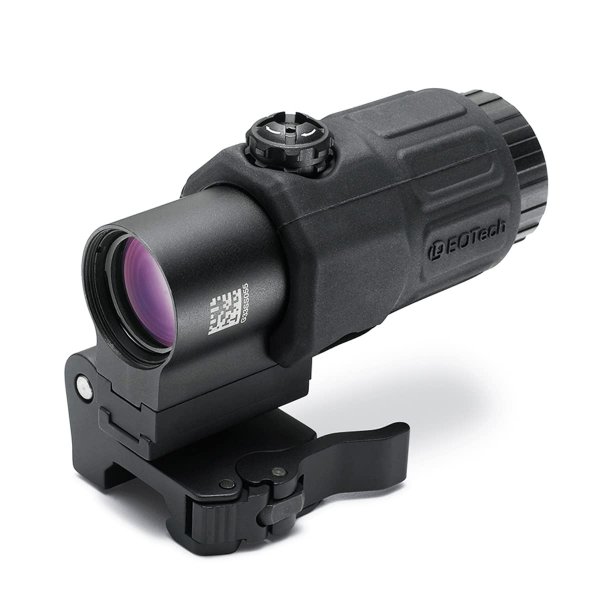 EOTECH G33 3 Power Magnifier, Quick Disconnect, Switch to Side (STS) Mount, Black Finish