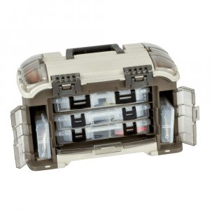 Plano 767000 Guide Series Angled Tackle Box System  Sandstone