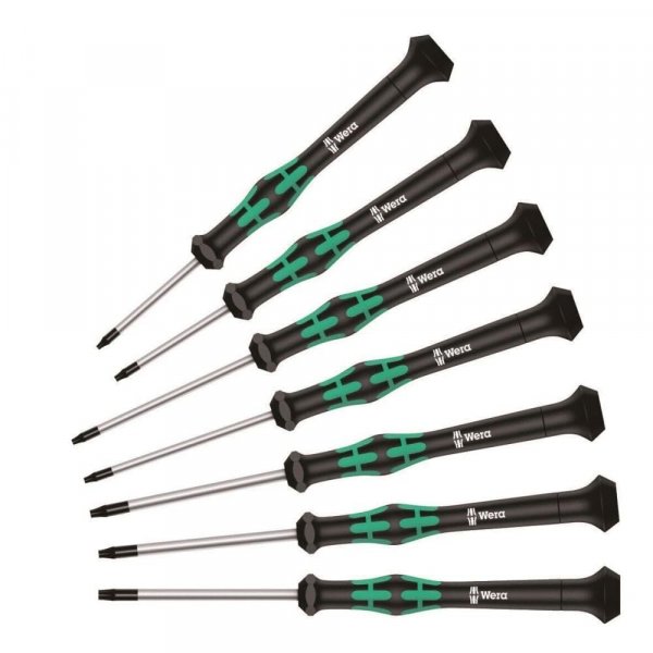 Wera 2067/7 Kraftform Micro Torx HF Precision Screwdriver Set