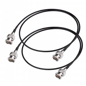 Superbat 2ft BNC Male to Male HD HDSDI 3G 4K 6K Video Cable for Splitter Converter Monitor Switcher, Supports HD-SDI/3G-SDI Video (2-Pack)
