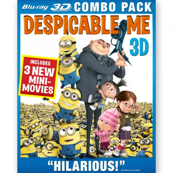 Universal Studios Despicable Me (4-Disc 3D Combo & Digital Copy)