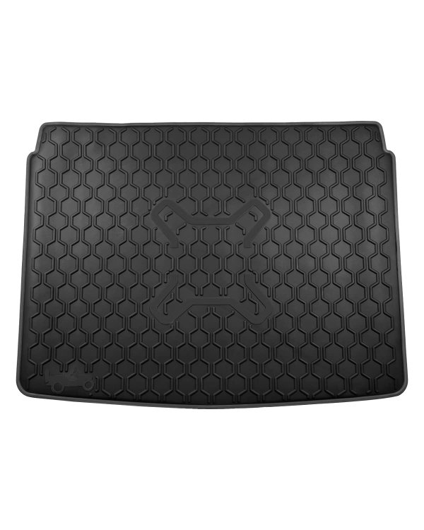 Cartist Cargo Liner Compatible with 2015-2024 Jeep Renegade Trunk Mat Car Rear Boot Liner Black
