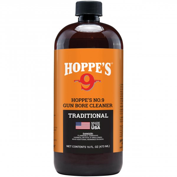 Hoppe's No. 9 Gun Bore Cleaner, 16 oz. Bottle (packaging may vary)