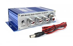 Pipemans ISAMP220 Installation Solutions Mini Stereo Amplifier w/3.5 Aux input
