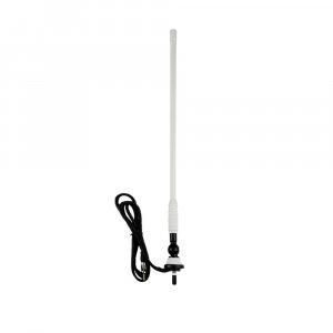 Herdio Waterproof Marine Antenna Rubber Duck Dipole Flexible Mast FM AM Antenna for Boat Radio Car ATV UTV RZR SPA