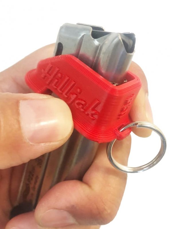 Hilljak Magazine Speed Loader Compatible Smith & Wesson M&P 22, M&P 22 Compact, Model 22A, Ruger SR22, Colt 1911 22LR, Walther P22, PPQ M2 22LR Quickie Loader LRM (Red)