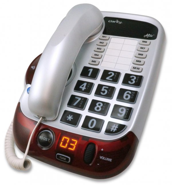 Clarity 54005.001 Alto Amplified Corded Phone