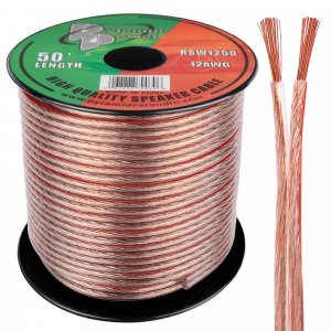 Pyramid RSW1250 50' foot 12 Gauge Speaker Wire